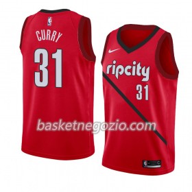 Canotte Uomo Portland Trail Blazers Seth Curry 31 2018-19 Nike Rosso Swingman